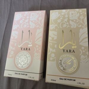 Yara Eau de Parfum Spray For Women 1.7 FL OZ / 50 ML Each EDP SPRAY - PINK  and